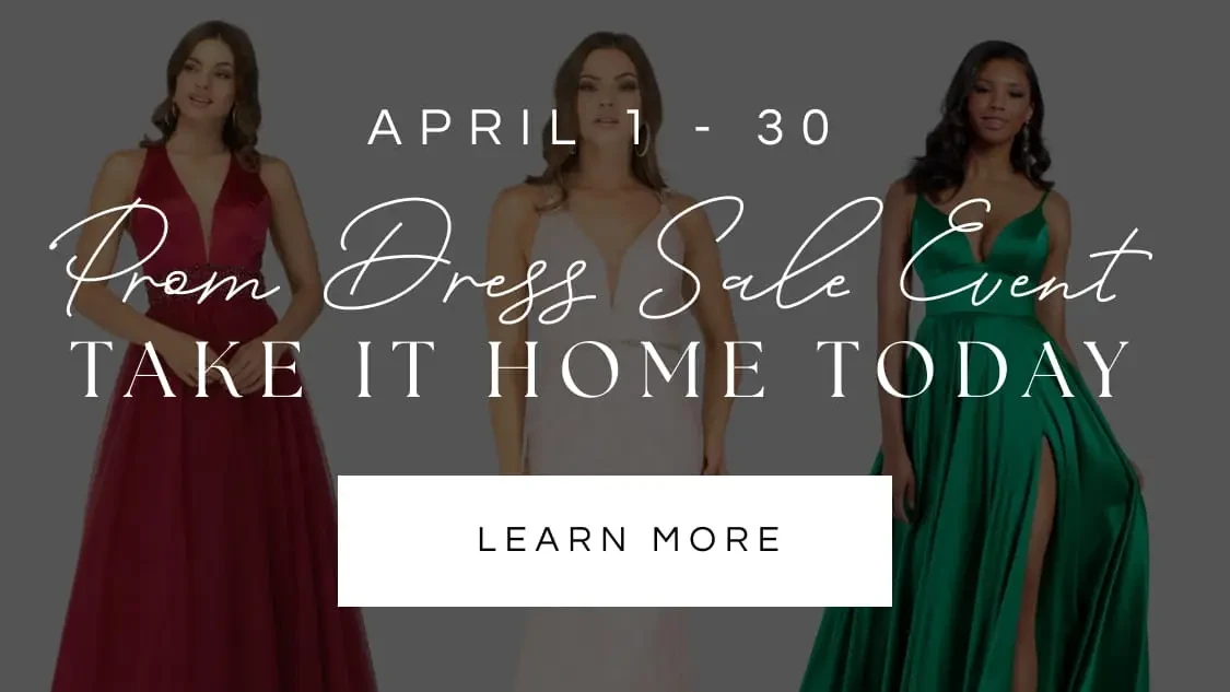 Prom dress sale event